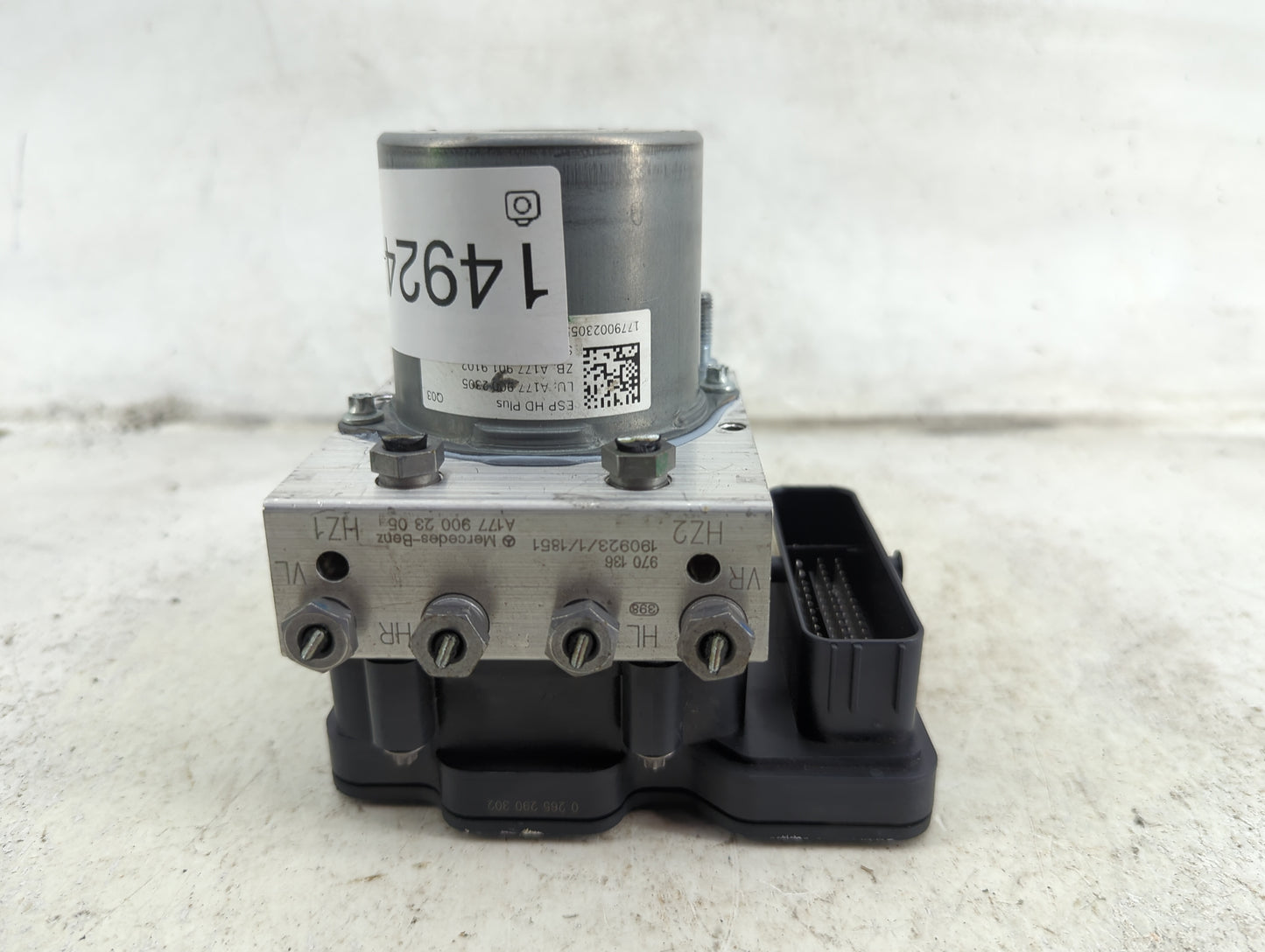 2020-2022 Mercedes-benz A220 Abs Pump Control Module 1492475 - Oemusedautoparts1.com
