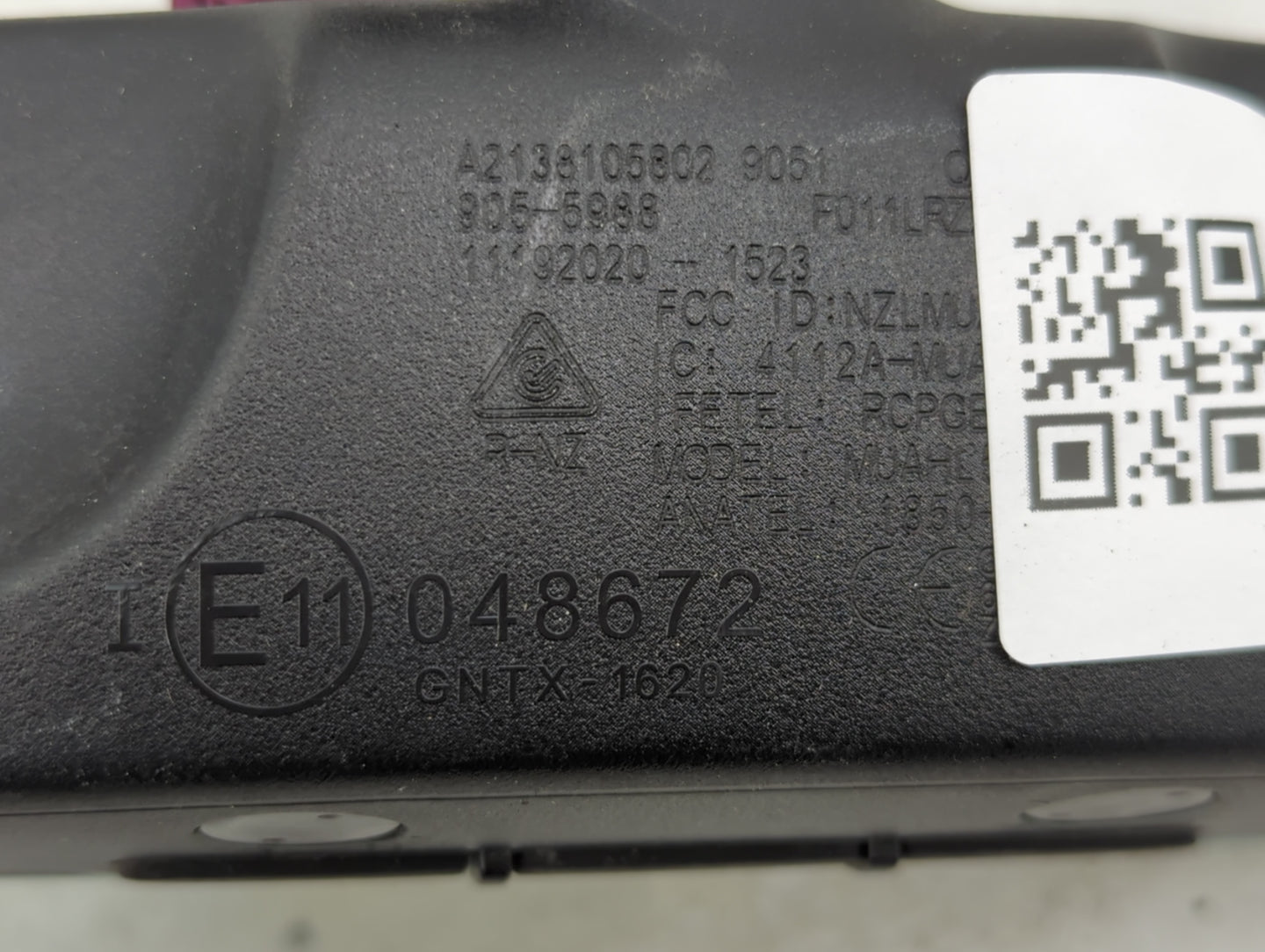 2019-2021 Mercedes-Benz C300 Interior Rear View Mirror Replacement OEM Fits Fits 2017 2018 2019 2020 2021 OEM Used Auto Part