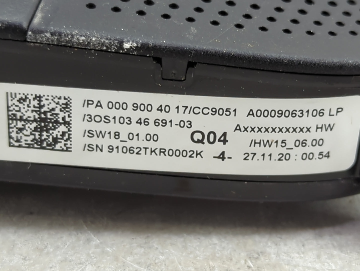 2021 Mercedes-benz C300 Overhead Roof Console - Oemusedautoparts1.com