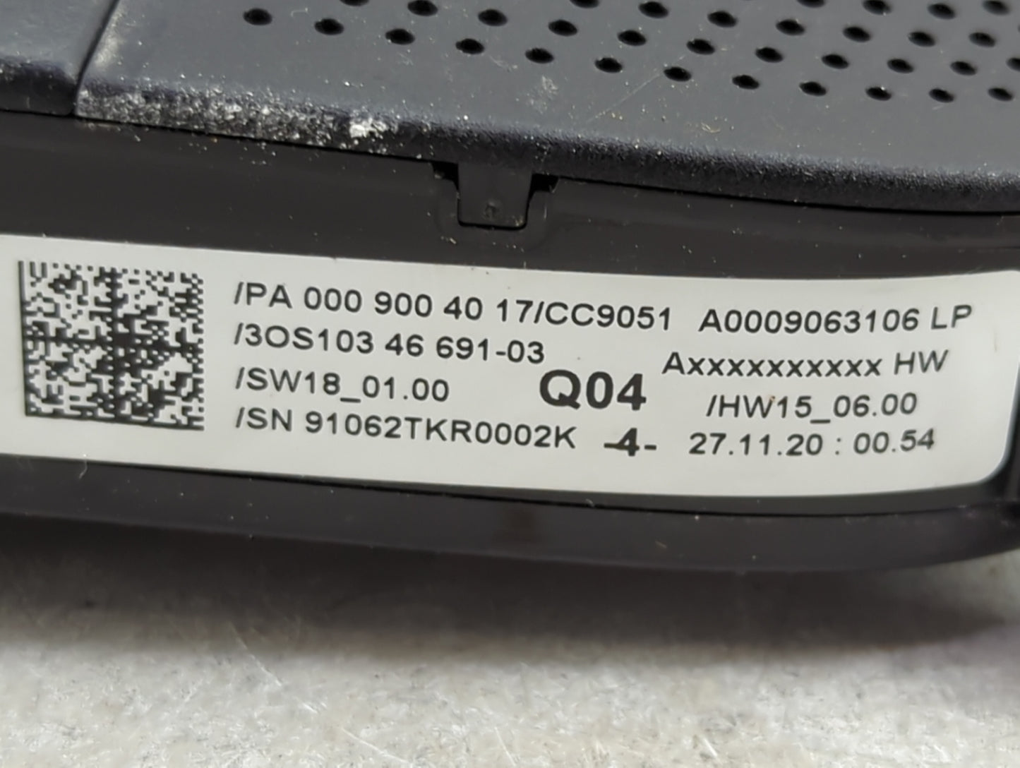 2021 Mercedes-benz C300 Overhead Roof Console - Oemusedautoparts1.com