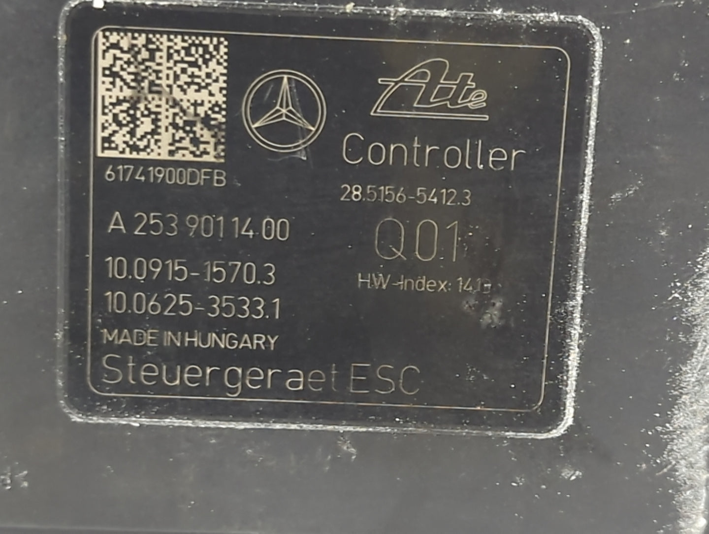 2018-2021 Mercedes-Benz C300 ABS Pump Control Module Replacement P/N:A 205 900 08 49 Fits Fits 2018 2019 2020 2021 2022 OEM 