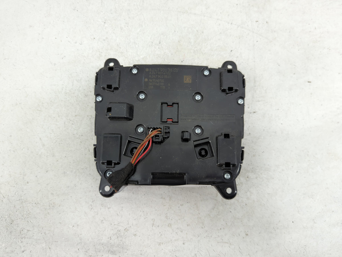 2021 Mercedes-Benz Cla250 Radio AM FM Cd Player Receiver Replacement P/N:A2479003803 A2479014102, A2479023501 Fits OEM Used 
