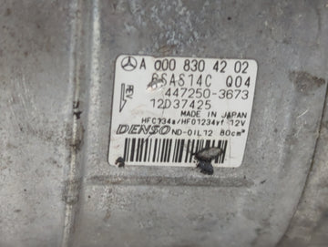 2021-2021 Mercedes-benz Gla250 Air Conditioning A/c Ac Compressor Oem