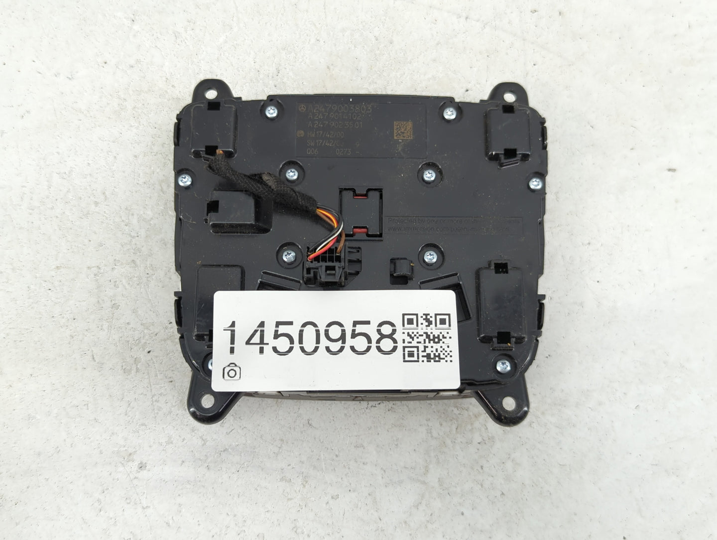 2021 Mercedes-Benz Gla250 Radio AM FM Cd Player Receiver Replacement P/N:A2479003803 A2479014102, A2479023501 Fits OEM Used 