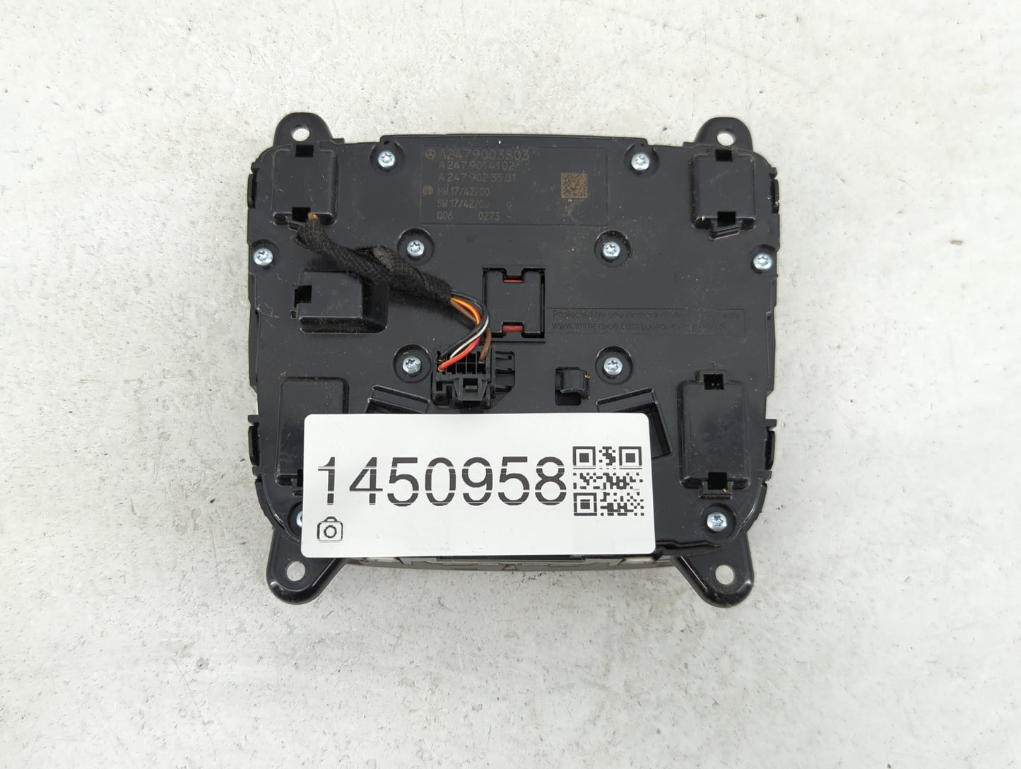 2021 Mercedes-Benz Gla250 Radio AM FM Cd Player Receiver Replacement P/N:A2479003803 A2479014102, A2479023501 Fits OEM Used 