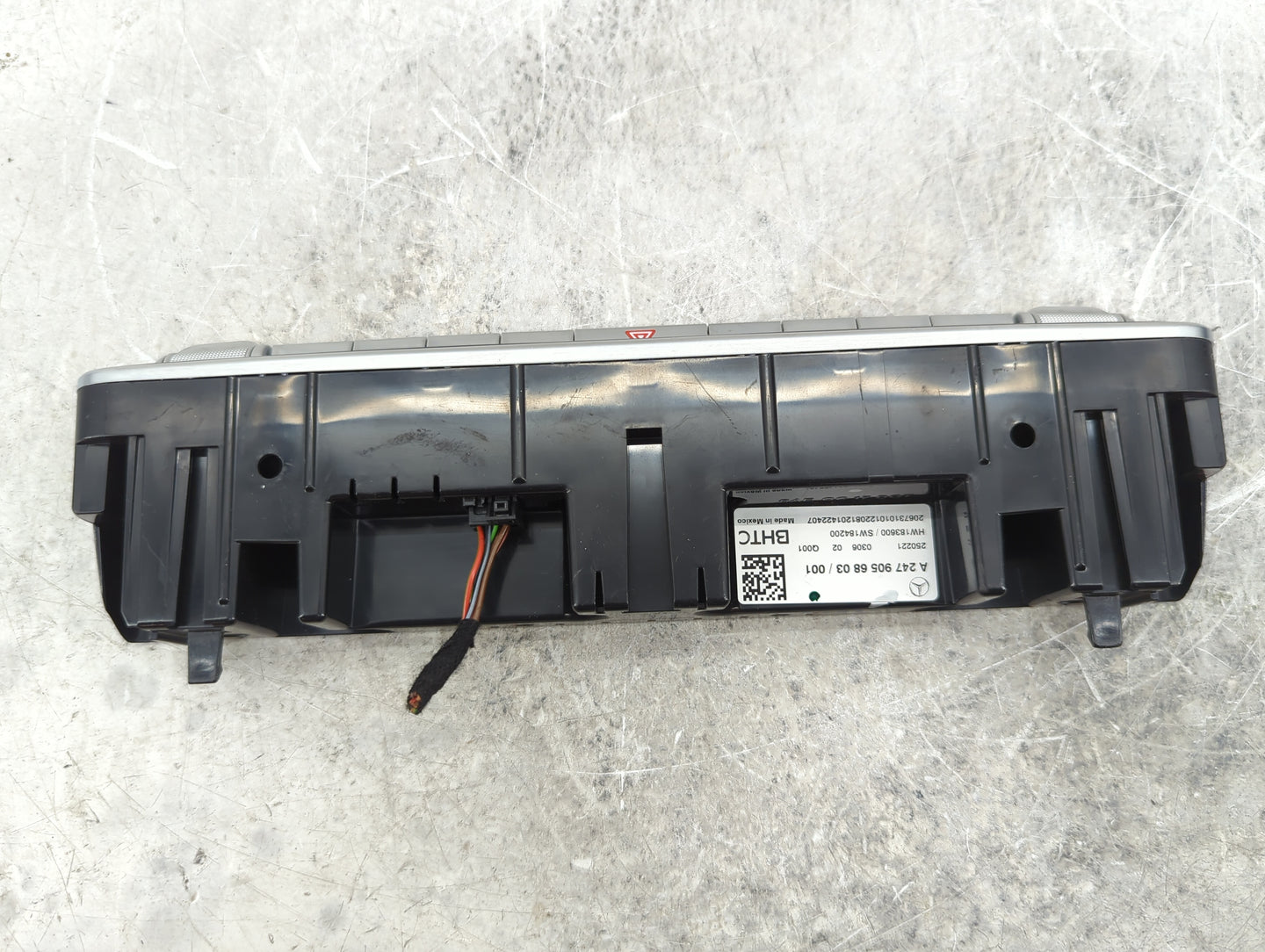 2021 Mercedes-Benz Glb250 Climate Control Module Temperature AC/Heater Replacement P/N:A2479056803 HW183600, SW184200 Fits O
