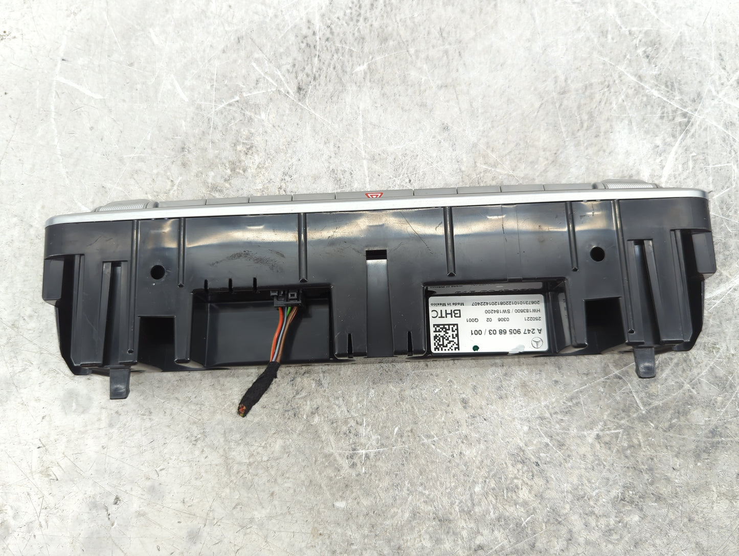 2021 Mercedes-Benz Glb250 Climate Control Module Temperature AC/Heater Replacement P/N:A2479056803 HW183600, SW184200 Fits O