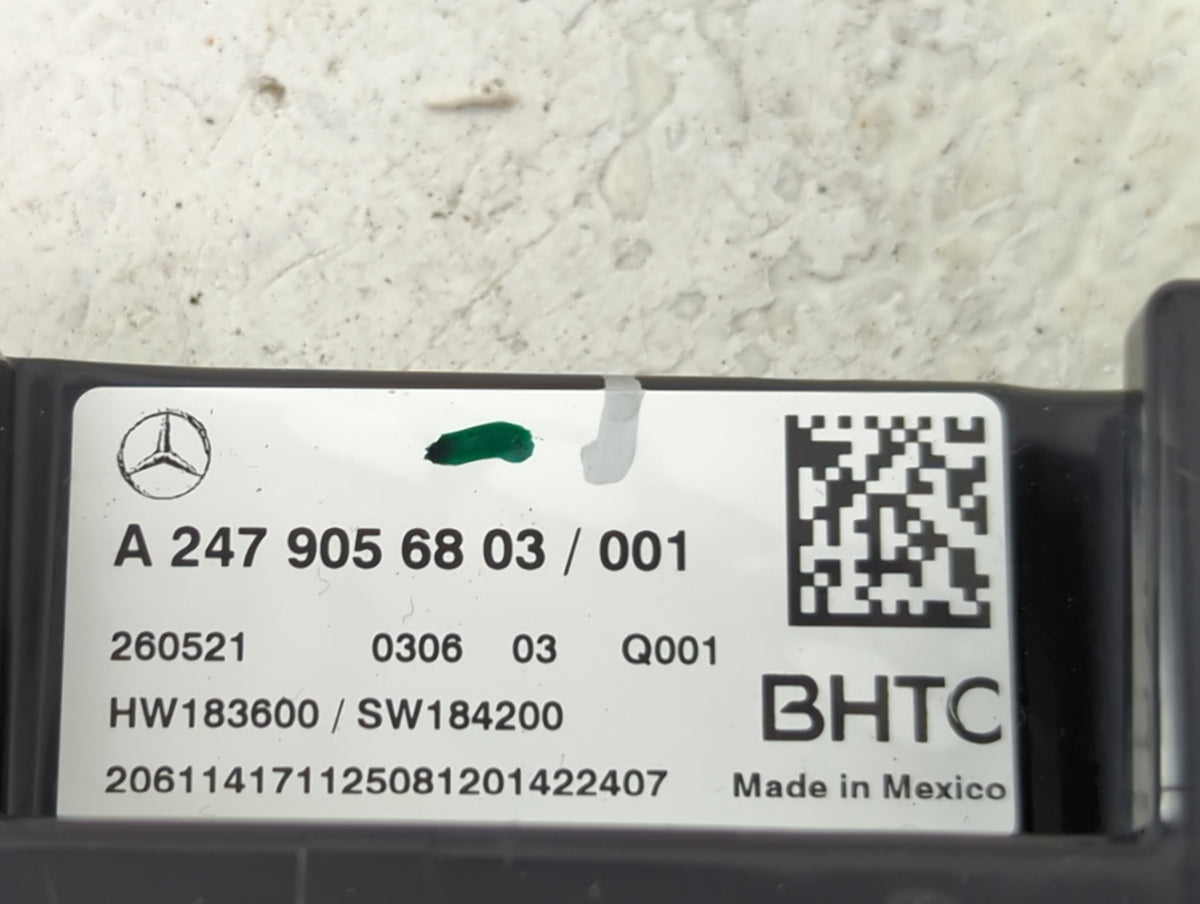 2021 Mercedes-Benz Glb250 Climate Control Module Temperature AC/Heater Replacement P/N:SW184200 HW183600, 260521, A247905680