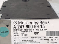 2021 Mercedes-Benz Glb250 Radio AM FM Cd Player Receiver Replacement P/N:A2479006915 A1779013703, 6436A-NTG6NEM Fits OEM Use