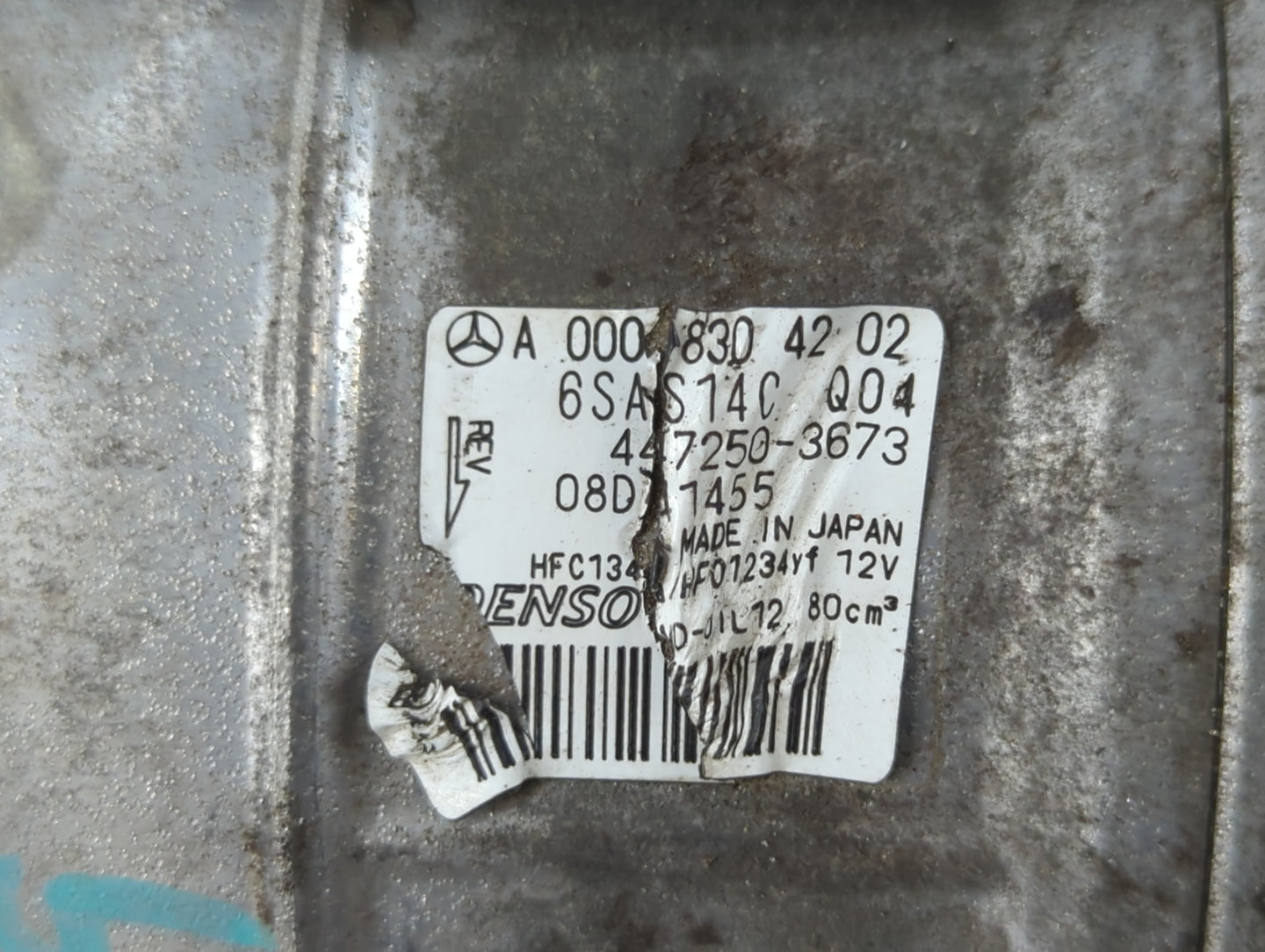 Mercedes-benz Glb250 Air Conditioning A/c Ac Compressor Oem - Oemusedautoparts1.com