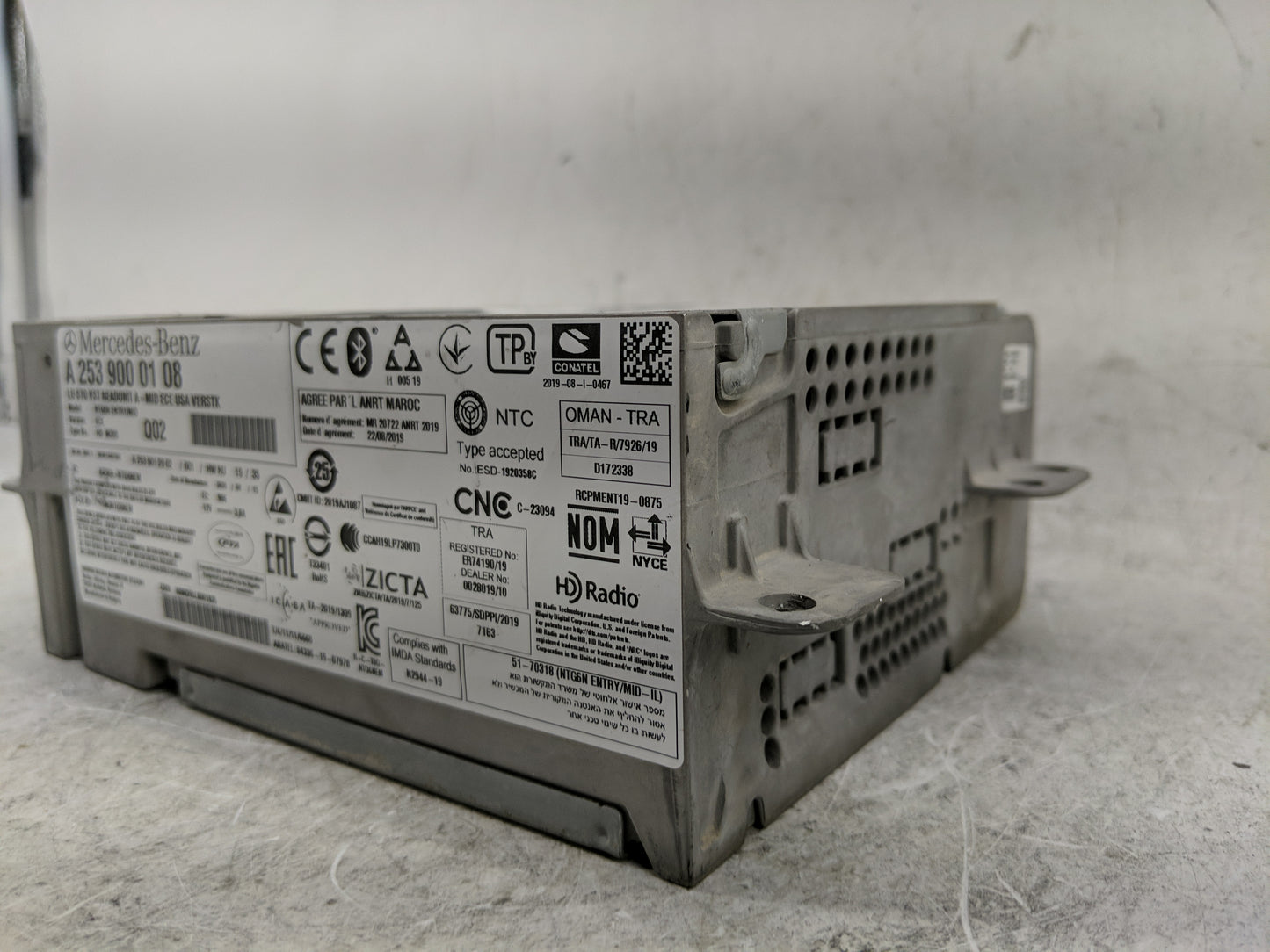 2021 Mercedes-Benz Glc300 Radio AM FM Cd Player Receiver Replacement Fits OEM Used Auto Parts - Oemusedautoparts1.com