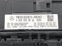 2016-2022 Mercedes-Benz Glc300 Master Power Window Switch Replacement Driver Side Left P/N:A2059056811 1AD-SA01109 Fits OEM 