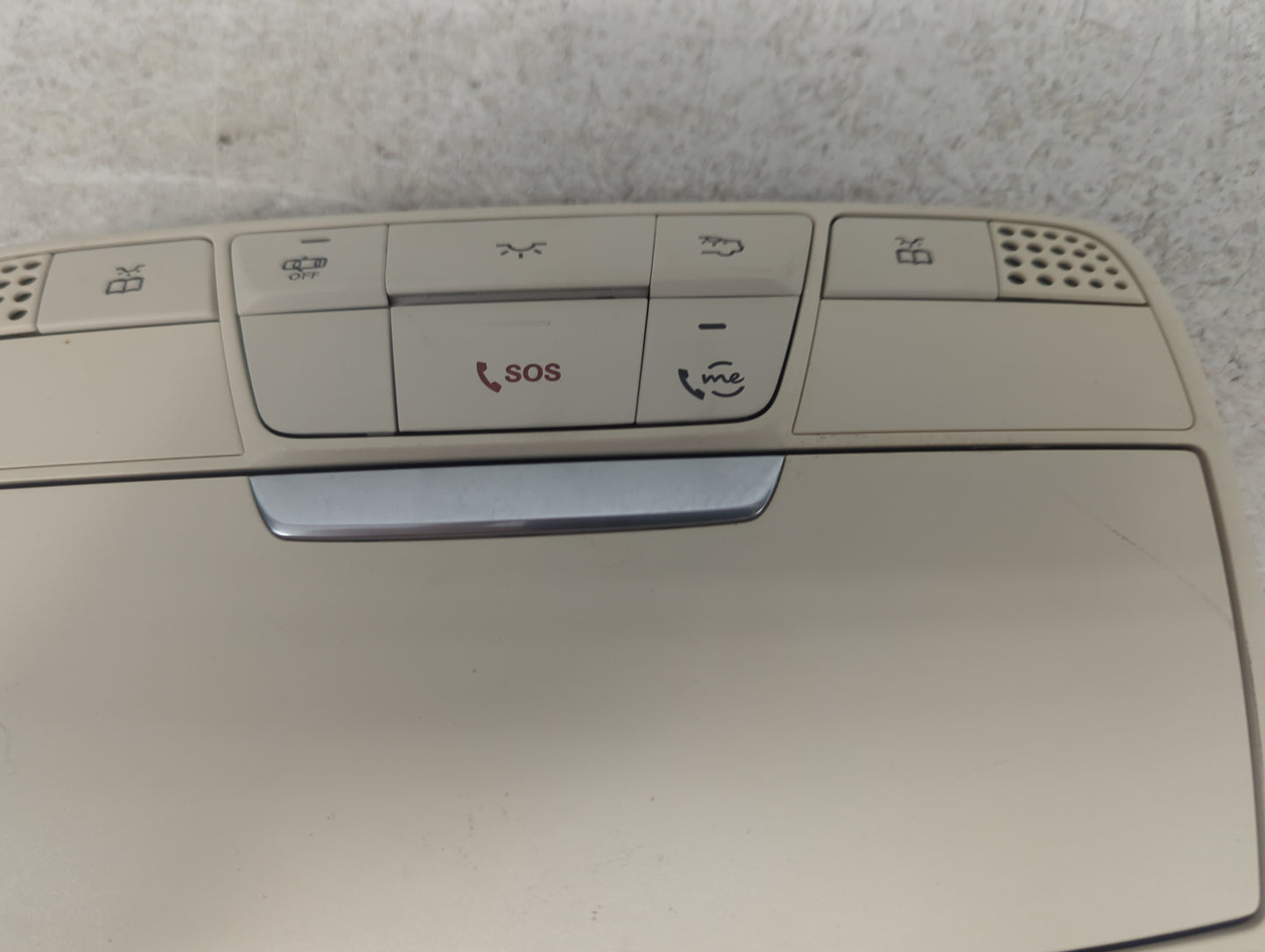 2020-2022 Mercedes-benz Glc300 Overhead Roof Console Beige - Oemusedautoparts1.com