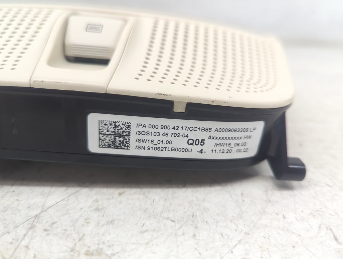 2020-2022 Mercedes-benz Glc300 Overhead Roof Console Interior Dome Light - Oemusedautoparts1.com