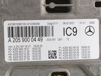 2021 Mercedes-Benz Glc300 Instrument Cluster Speedometer Gauges P/N:A2059000449 A3C0670280100 Miles: Fits OEM Used Auto Part