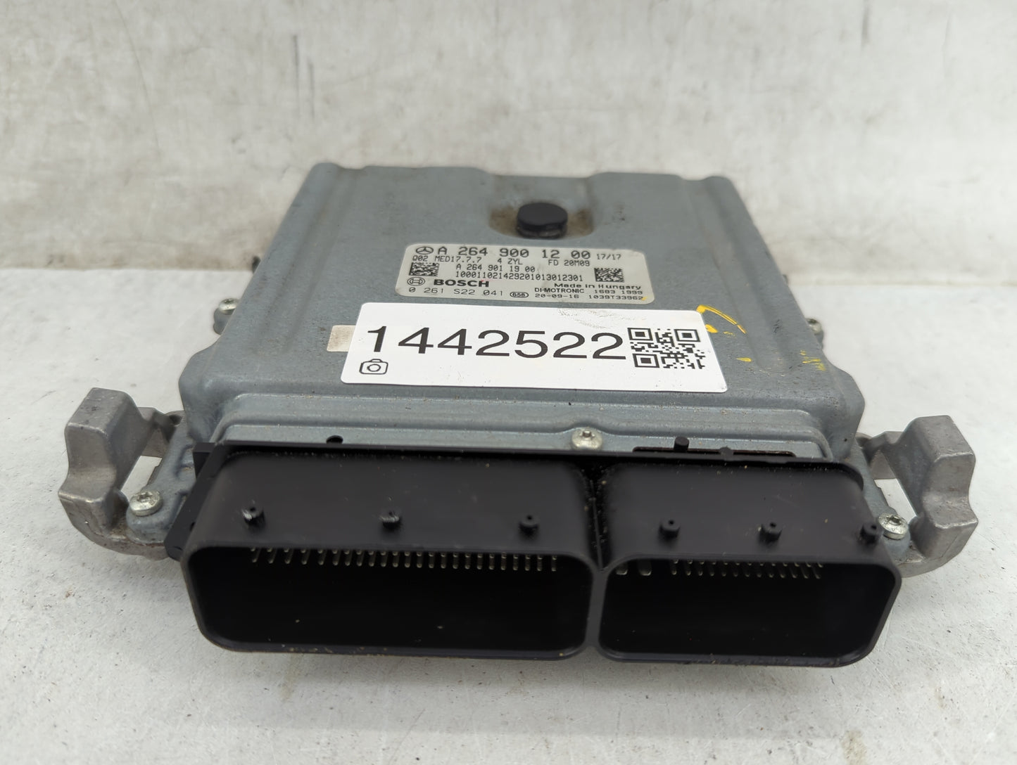 2021 Mercedes Gla250 PCM Engine Control Computer ECU ECM PCU OEM P/N:A2649001200 A2649011900, 0261S22041 Fits Fits 2020 2022