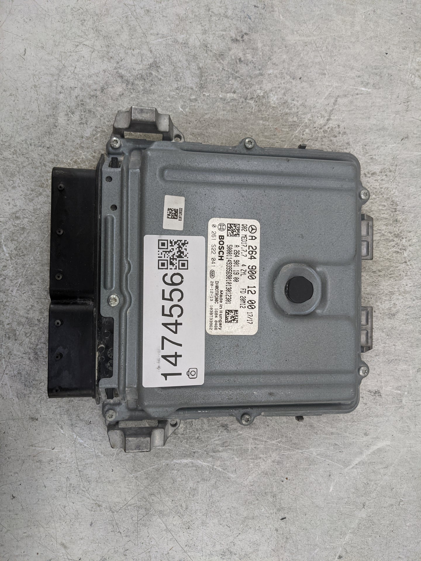 2021 Mercedes Gla250 PCM Engine Control Computer ECU ECM PCU OEM P/N:A2649001200 A2649011900, 0261S22041 Fits Fits 2020 2022