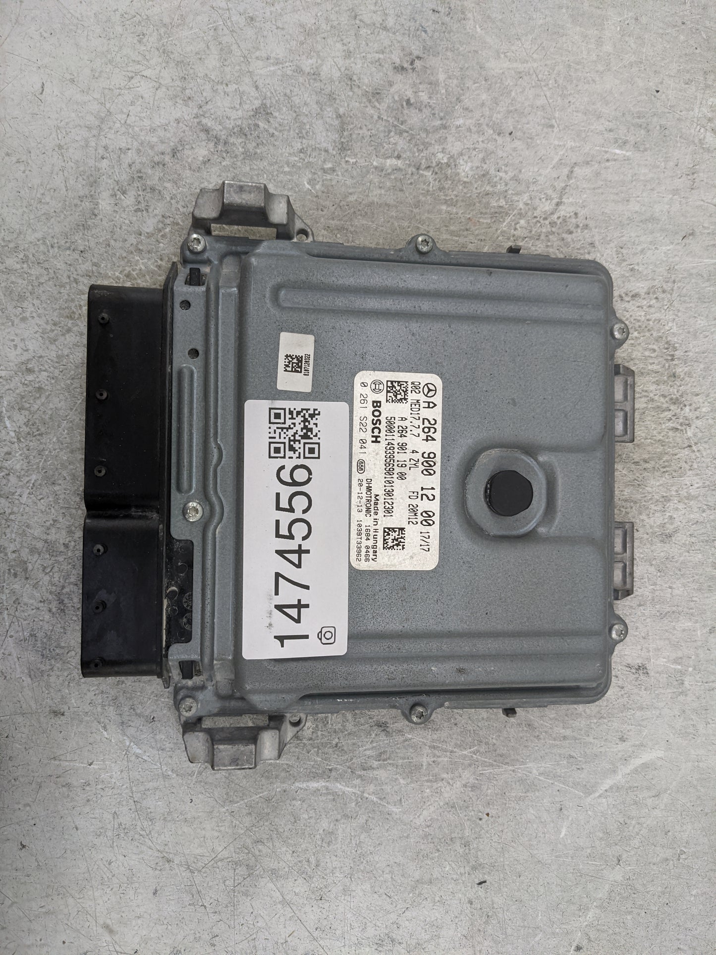 2021 Mercedes Gla250 PCM Engine Control Computer ECU ECM PCU OEM P/N:A2649001200 A2649011900, 0261S22041 Fits Fits 2020 2022