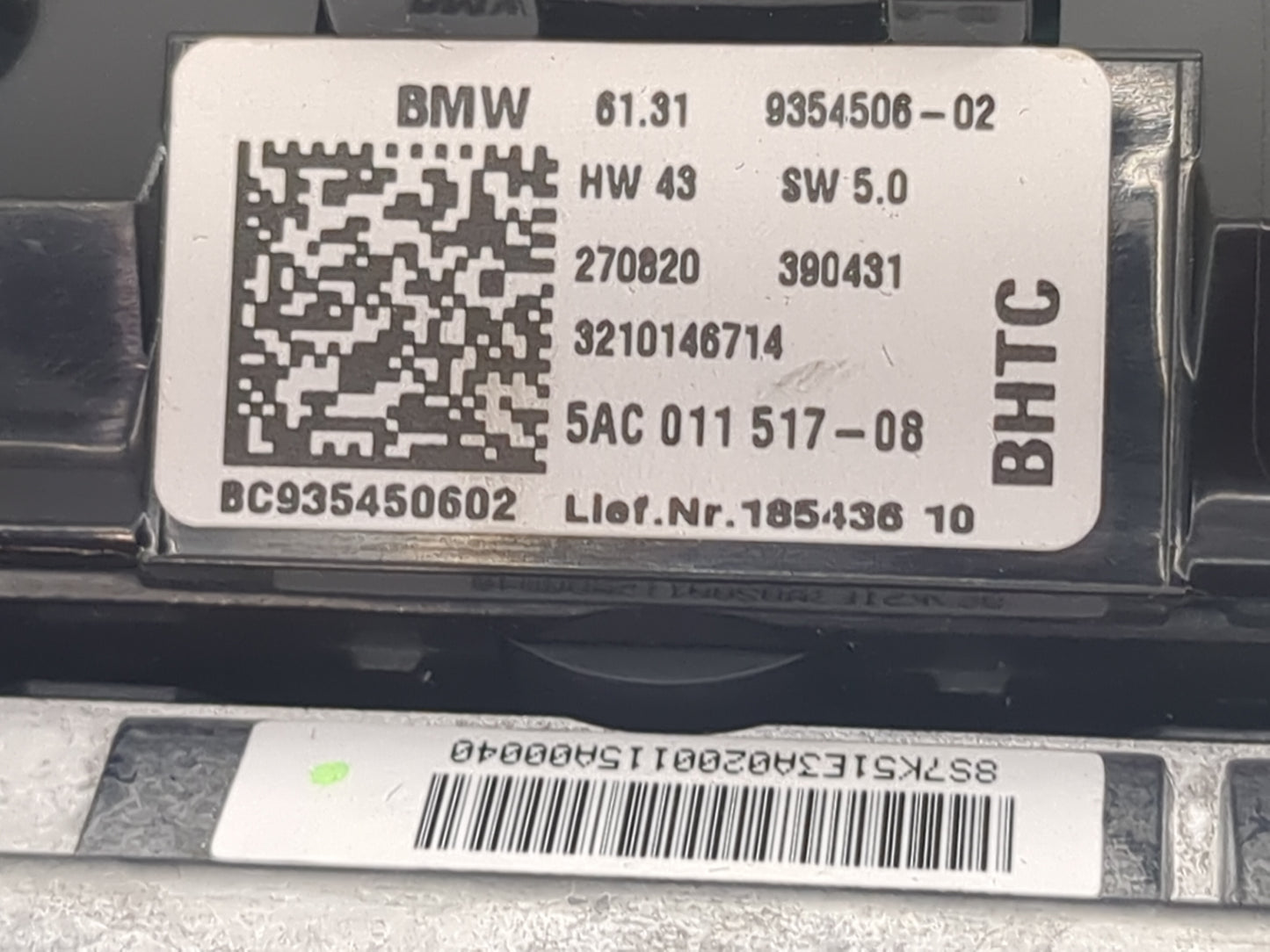 Mini Cooper Information Display Screen 1471515 - Oemusedautoparts1.com