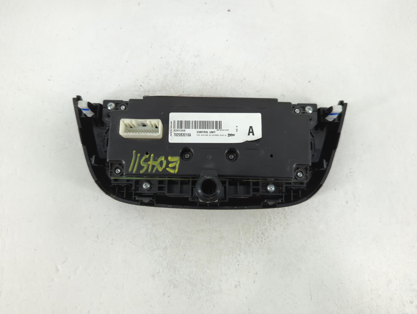 2021 Mitsubishi Mirage Climate Control Module Temperature AC/Heater Replacement P/N:7820B301XA Fits OEM Used Auto Parts - Oe