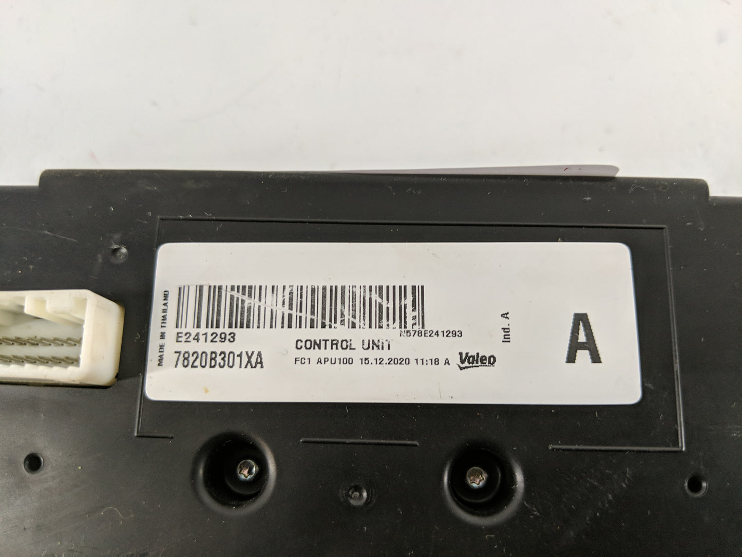 2021 Mitsubishi Mirage Climate Control Module Temperature AC/Heater Replacement P/N:7820B301XA Fits OEM Used Auto Parts - Oe