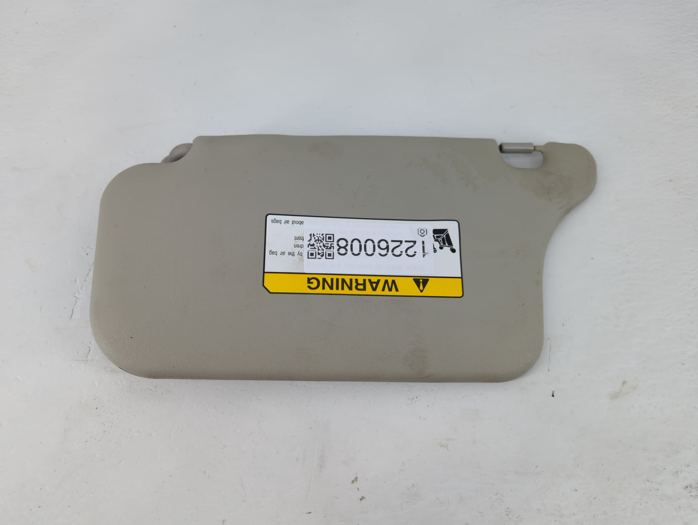 2014 Mitsubishi Mirage Sun Visor Shade Replacement Driver Left Mirror Fits OEM Used Auto Parts - Oemusedautoparts1.com