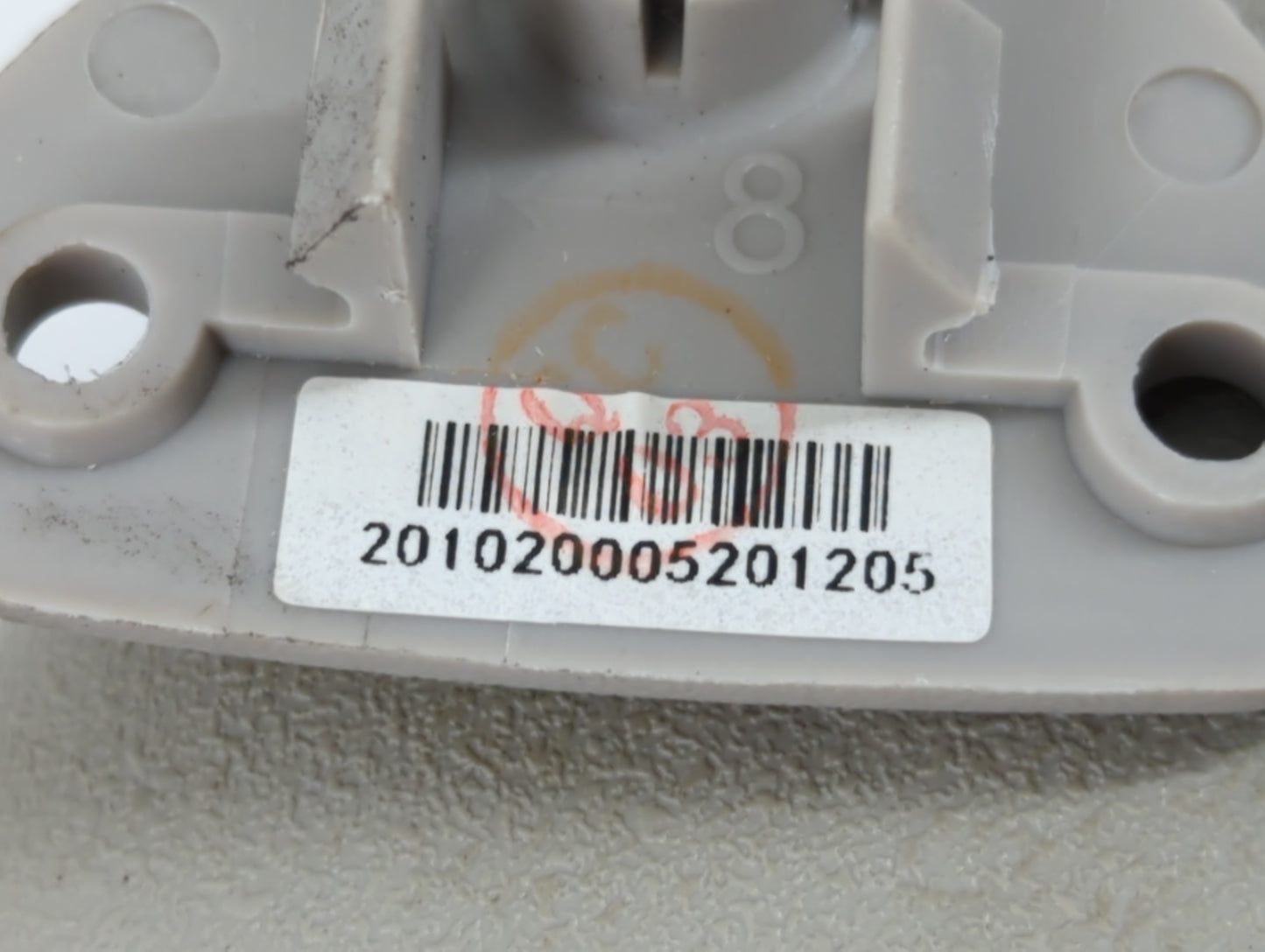 2014 Mitsubishi Mirage Sun Visor Shade Replacement Driver Left Mirror Fits OEM Used Auto Parts - Oemusedautoparts1.com