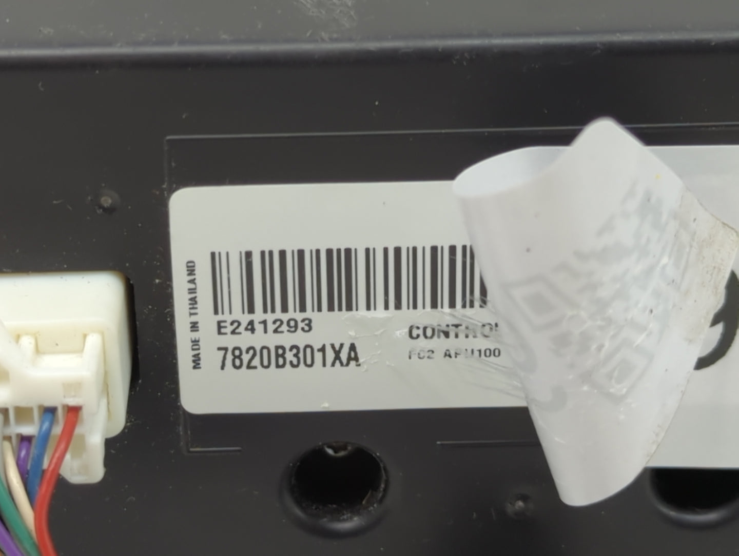 2021 Mitsubishi Mirage Climate Control Module Temperature AC/Heater Replacement P/N:E241293 7820B301XA Fits OEM Used Auto Pa