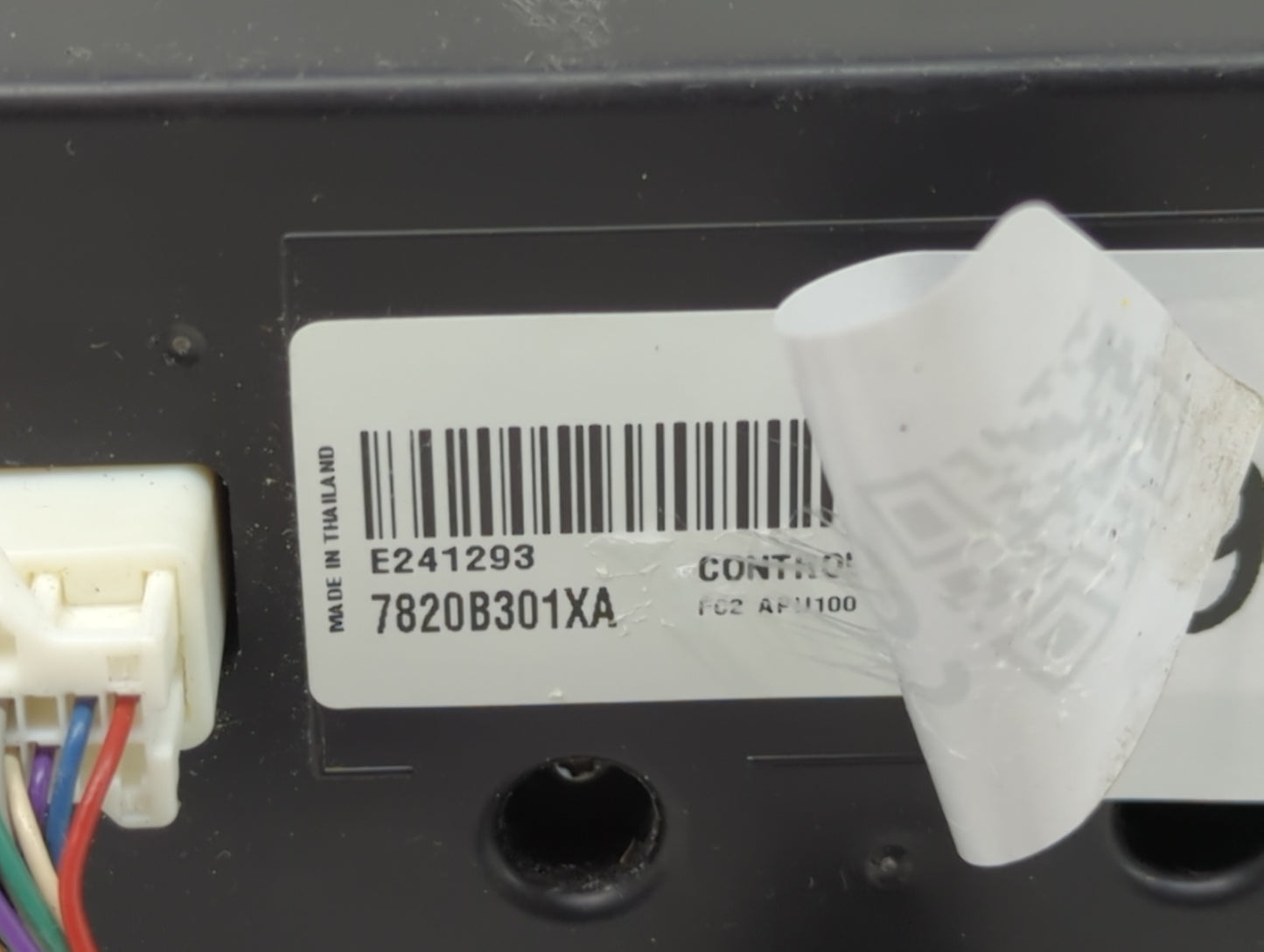 2021 Mitsubishi Mirage Climate Control Module Temperature AC/Heater Replacement P/N:E241293 7820B301XA Fits OEM Used Auto Pa