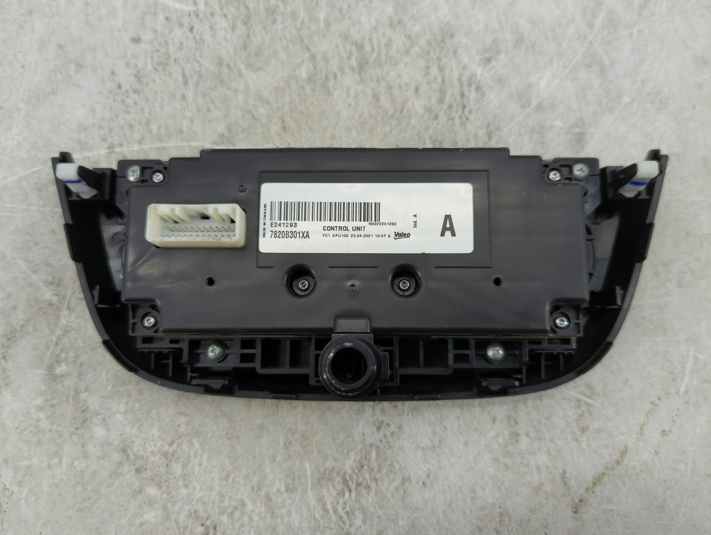 2021 Mitsubishi Mirage Climate Control Module Temperature AC/Heater Replacement P/N:7820B301XA E241293, N932E241293 Fits OEM