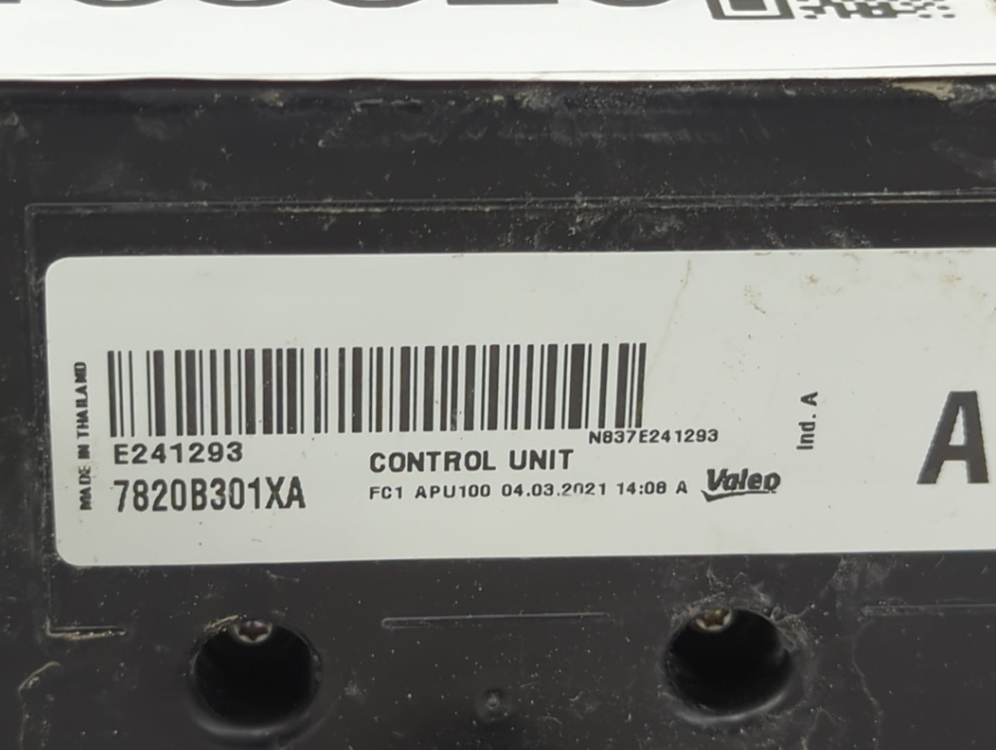 2021 Mitsubishi Mirage Climate Control Module Temperature AC/Heater Replacement P/N:7820B301XA E241293 Fits OEM Used Auto Pa