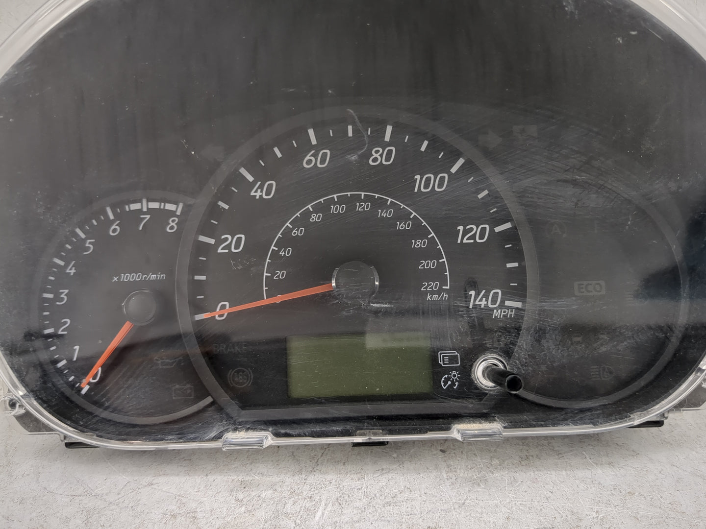 2021 Mitsubishi Mirage Instrument Cluster Speedometer Gauges P/N:8100C829 157410-1190 Miles: Fits OEM Used Auto Parts - Oemu