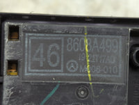 2021 Mitsubishi Mirage Passenger Right Power Window Switch 8608a499 - Oemusedautoparts1.com