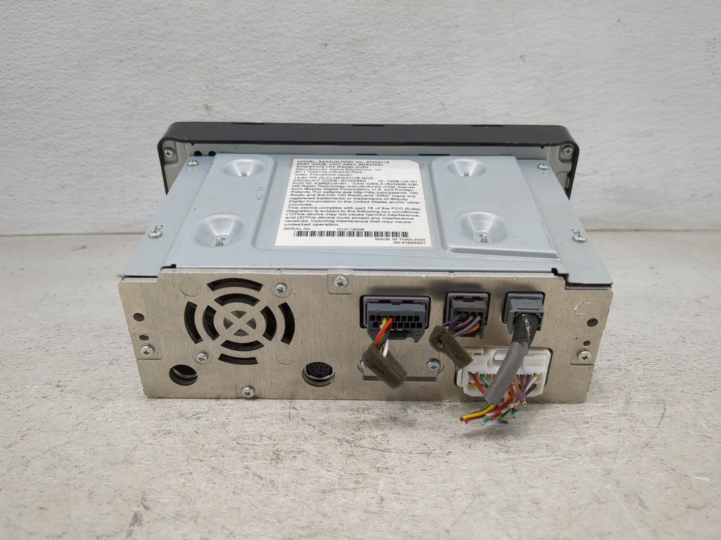 2021 Mitsubishi Mirage Radio AM FM Cd Player Receiver Replacement P/N:8740A116 SDA3UM, RY00056A, A269ZUA161, 700B-UA161 Fits