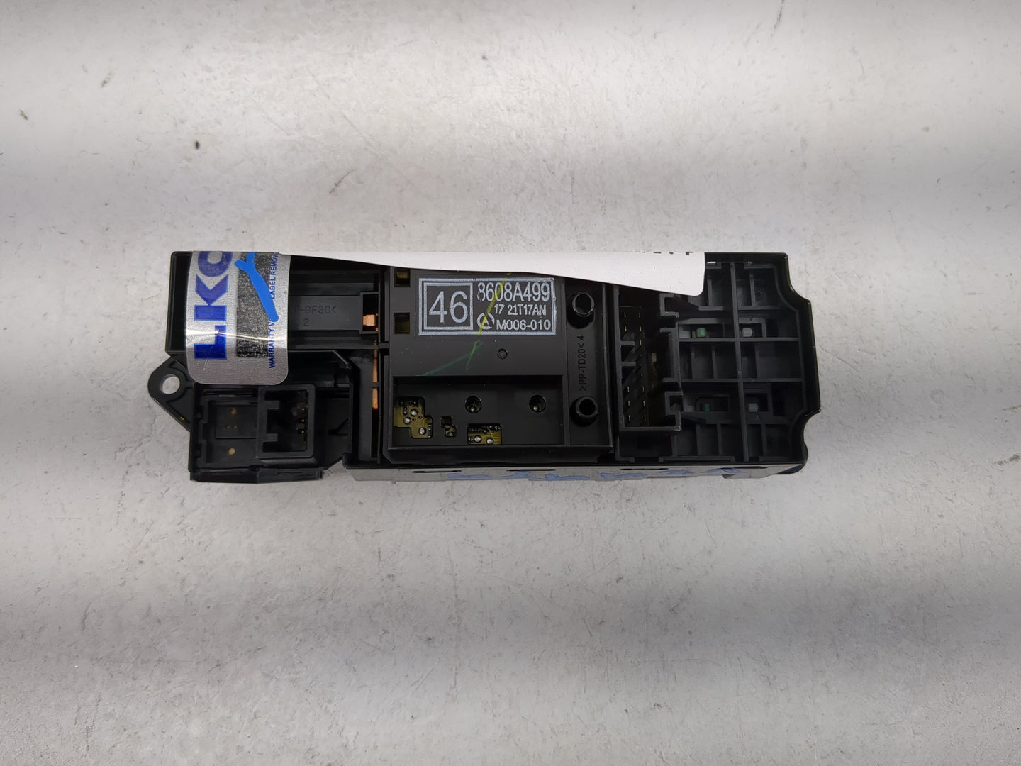 2021 Mitsubishi Mirage Master Power Window Switch Replacement Driver Side Left P/N:8608A499 Fits OEM Used Auto Parts - Oemus