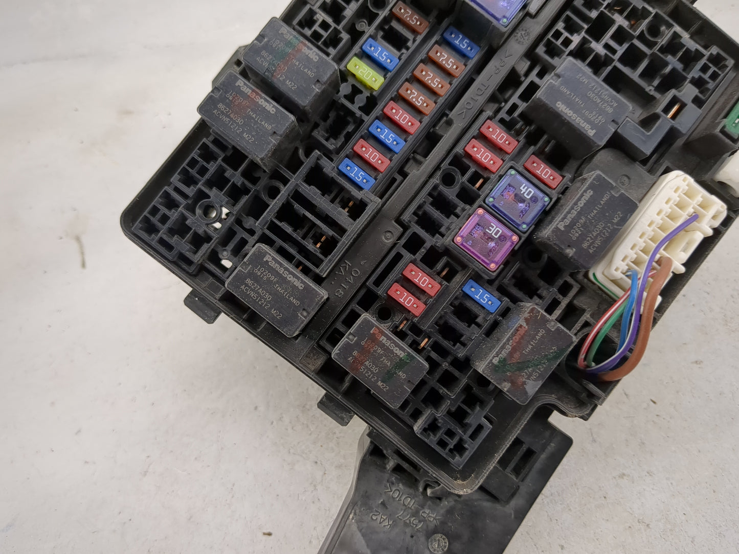 2014 Mitsubishi Mirage Fusebox Fuse Box Panel Relay Module Fits OEM Used Auto Parts - Oemusedautoparts1.com