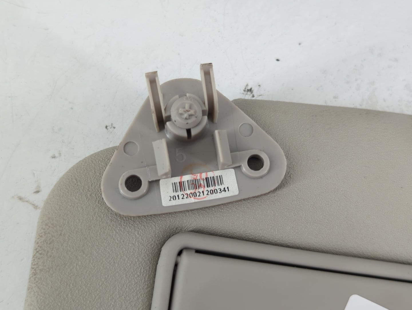 2021 Mitsubishi Mirage G4 Sun Visor Shade Replacement Driver Left Mirror Fits OEM Used Auto Parts - Oemusedautoparts1.com