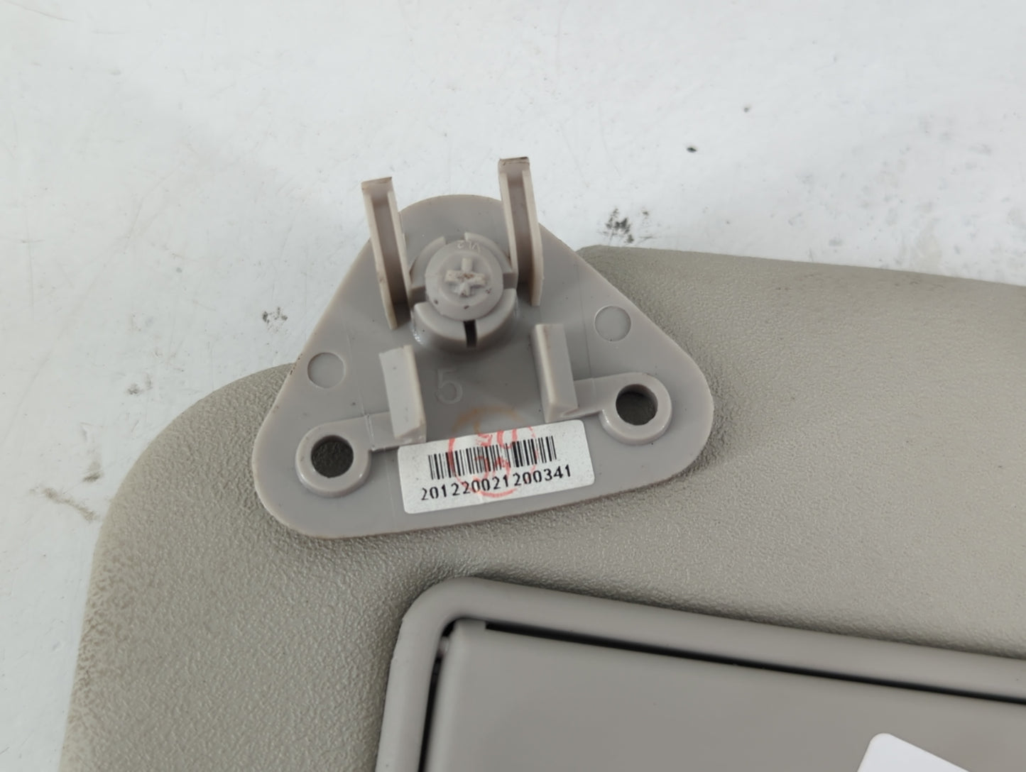 2021 Mitsubishi Mirage G4 Sun Visor Shade Replacement Driver Left Mirror Fits OEM Used Auto Parts - Oemusedautoparts1.com
