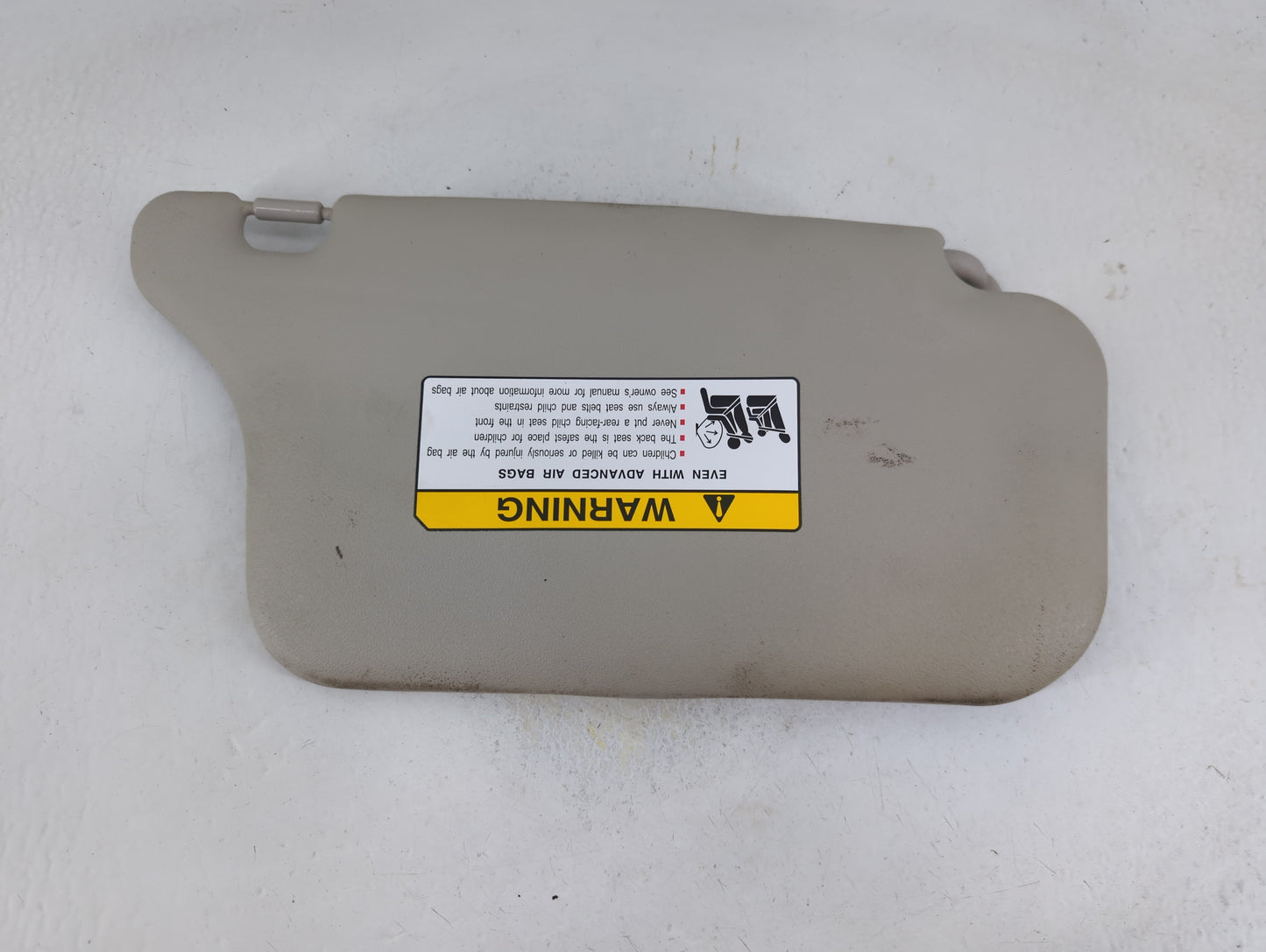 2021 Mitsubishi Mirage G4 Sun Visor Shade Replacement Driver Left Mirror Fits OEM Used Auto Parts - Oemusedautoparts1.com