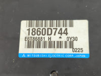2021 Mitsubishi Outlander Sport PCM Engine Control Computer ECU ECM PCU OEM P/N:1860D744 1860D779 Fits OEM Used Auto Parts -
