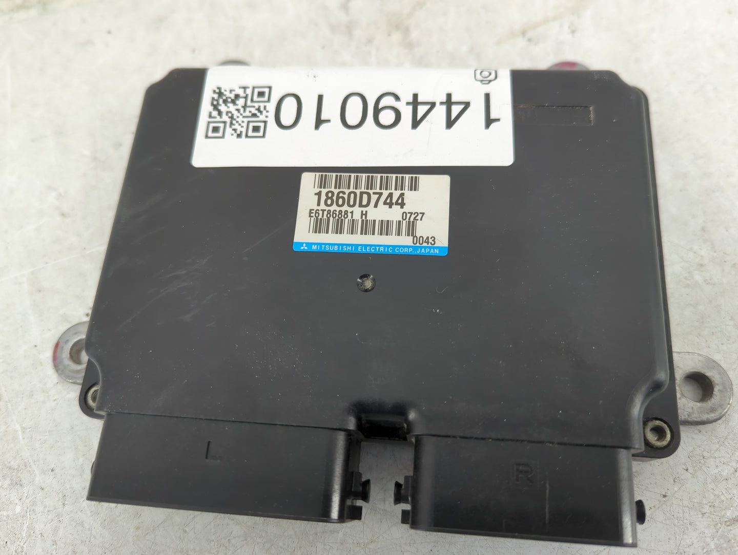 2021 Mitsubishi Outlander Sport PCM Engine Control Computer ECU ECM PCU OEM P/N:1860D744 E6T86881 Fits OEM Used Auto Parts -