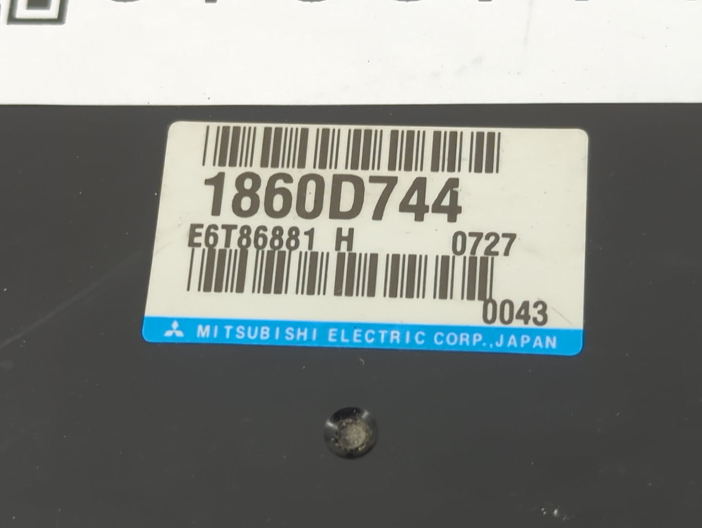2021 Mitsubishi Outlander Sport PCM Engine Control Computer ECU ECM PCU OEM P/N:1860D744 E6T86881 Fits OEM Used Auto Parts -