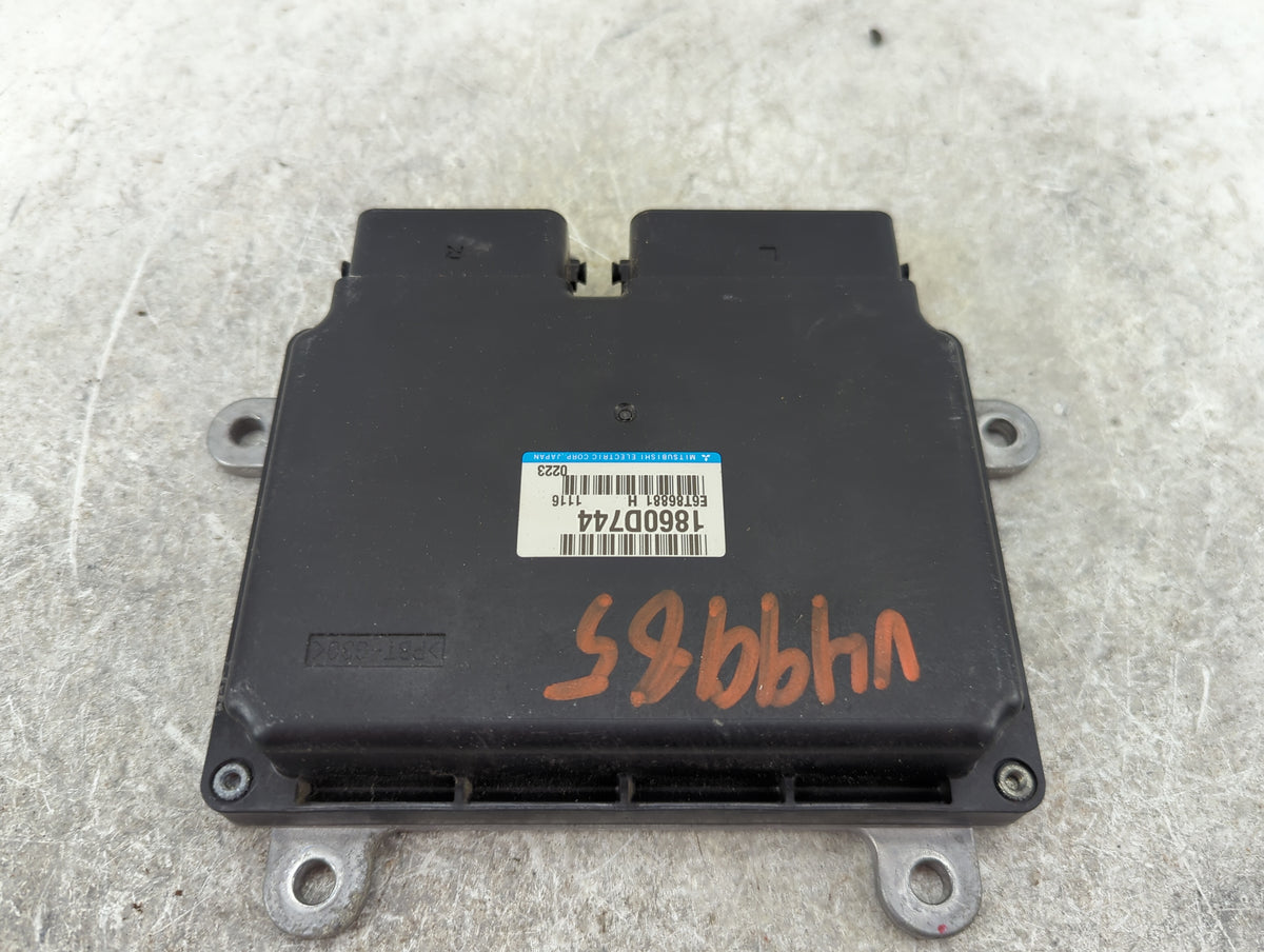 2021 Mitsubishi Outlander Sport PCM Engine Control Computer ECU ECM PCU OEM P/N:1860D744 E6T86881 Fits OEM Used Auto Parts -