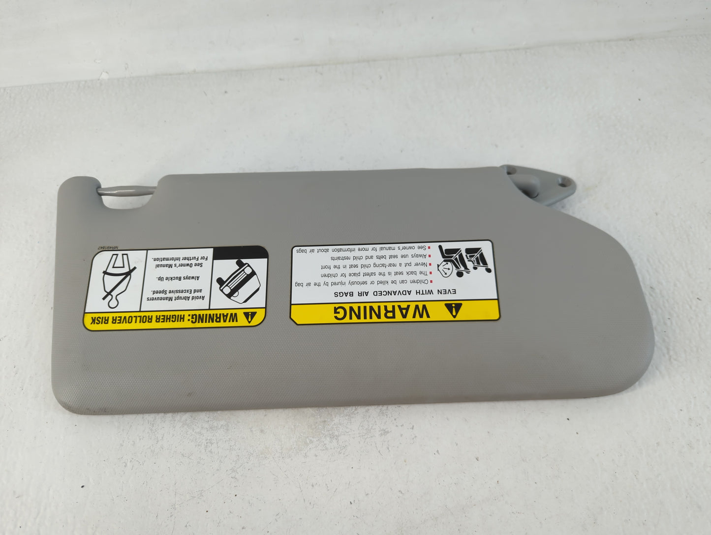 2021 Mitsubishi Outlander Sport Sun Visor Shade Replacement Driver Left Mirror Fits OEM Used Auto Parts - Oemusedautoparts1.