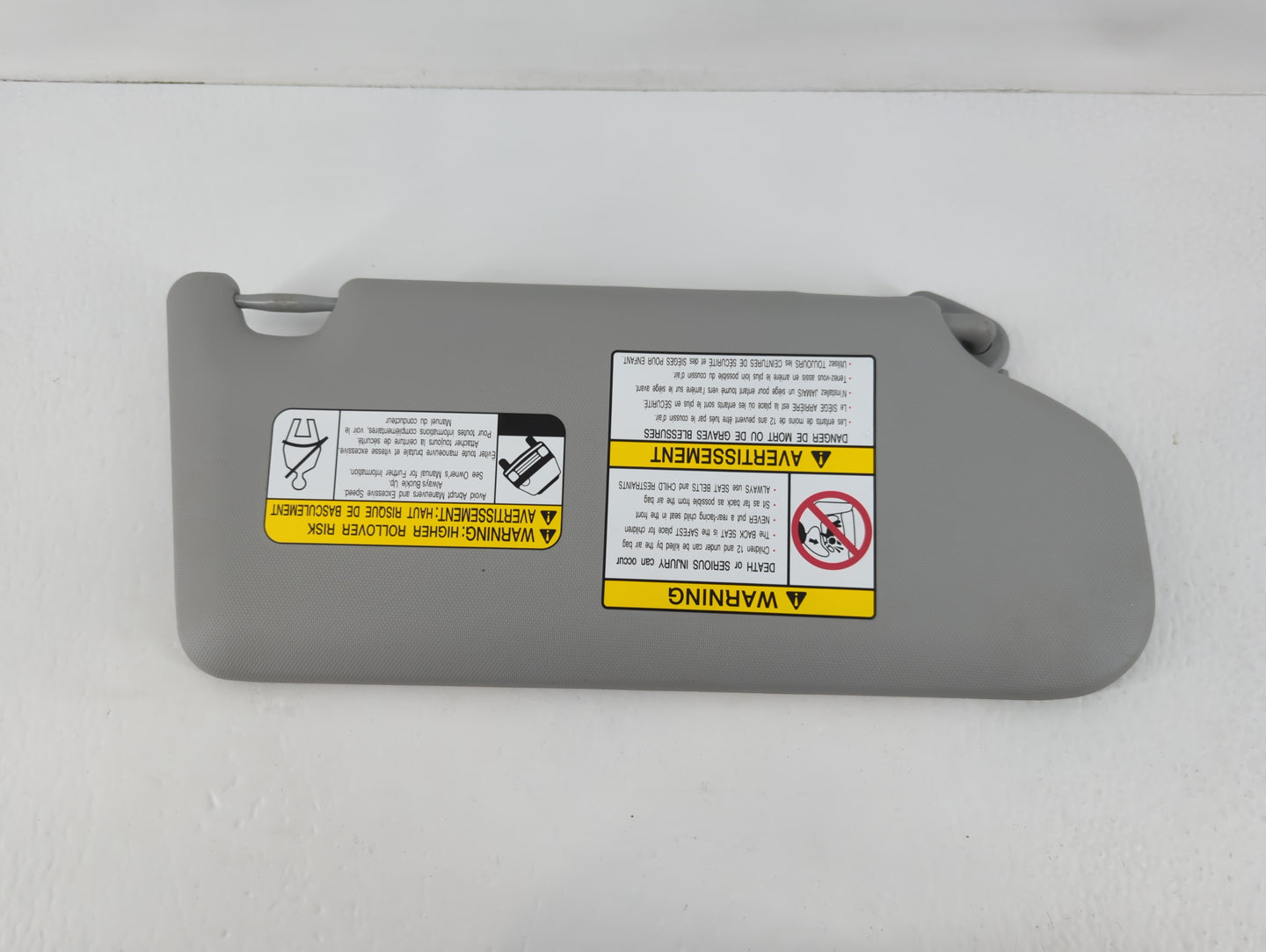 2021 Mitsubishi Rvr Sun Visor Shade Replacement Driver Left Mirror Fits OEM Used Auto Parts - Oemusedautoparts1.com