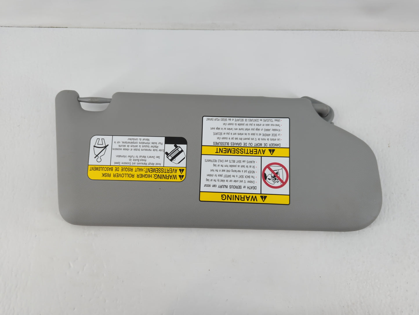 2021 Mitsubishi Rvr Sun Visor Shade Replacement Driver Left Mirror Fits OEM Used Auto Parts - Oemusedautoparts1.com