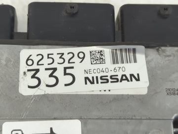2021-2022 Nissan Altima PCM Engine Control Computer ECU ECM PCU OEM P/N:NEC040-670 Fits Fits 2021 2022 OEM Used Auto Parts