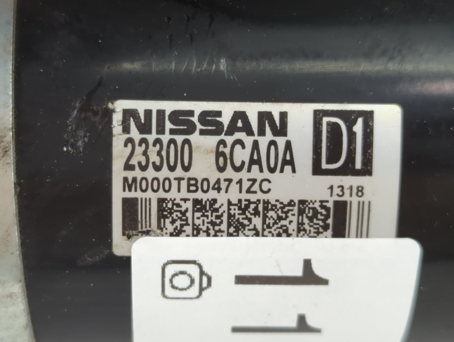 2019-2022 Nissan Altima Car Starter Motor Solenoid OEM P/N:23300 6CA0A Fits Fits 2019 2020 2021 2022 OEM Used Auto Parts - O