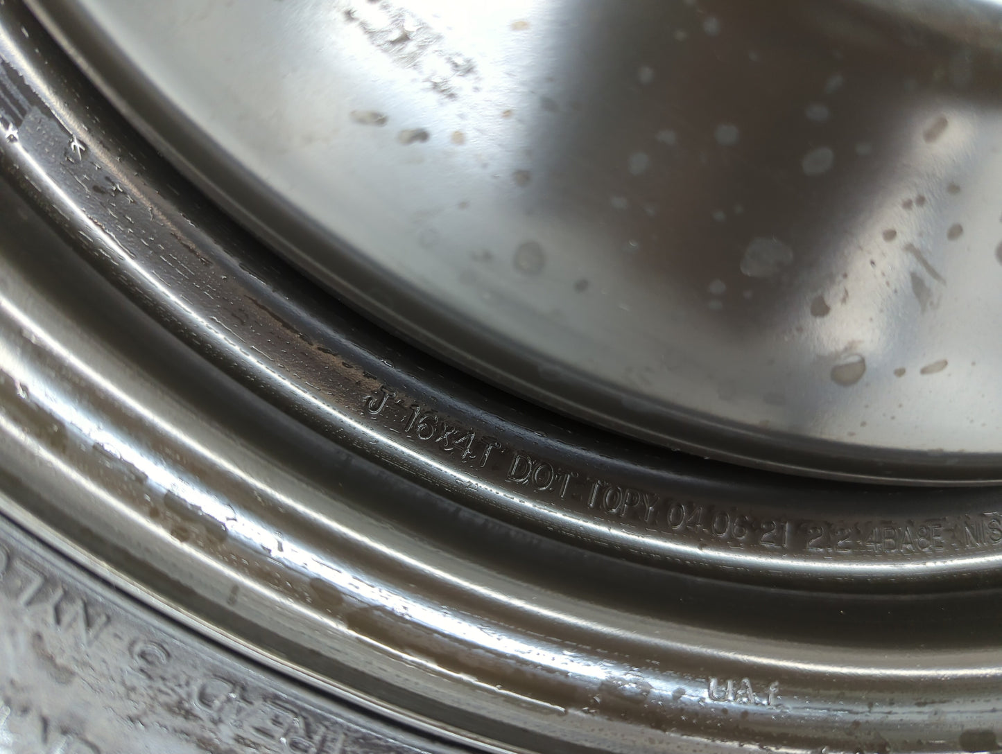 2002-2022 Nissan Altima Spare Donut Tire Wheel Rim Oem - Oemusedautoparts1.com