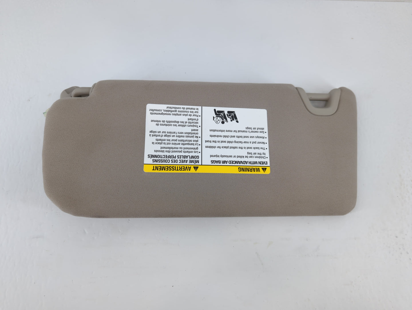 2021-2022 Nissan Altima Sun Visor Shade Replacement Passenger Right Mirror Fits Fits 2021 2022 OEM Used Auto Parts - Oemused